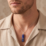 Pendentif Pointe Lapis Lazuli 3 cm, Homme et Femme
