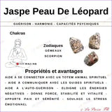 vertus du Collier Jaspe Léopard