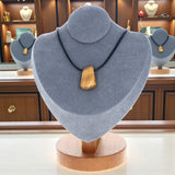 Pendentif pierre Œil de Tigre (roulée & percée)