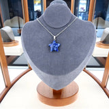 Pendentif Étoile en pierre Sodalite