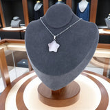 Pendentif Étoile en pierre Quartz Rose