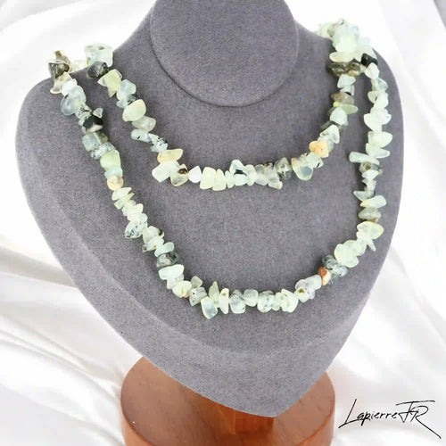 Collier Prehnite Baroque Douceur Verte (Murmure de Nature)