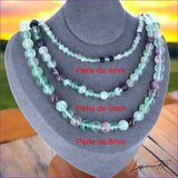 Collier en Fluorite (fluorine) - La Pierre FR