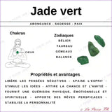 Vertus du bracelet en jade vert - La Pierre FR