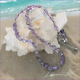 Collier pierres naturelles en Amétrine - La Pierre FR