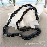 Collier pierres naturelles en Hypersthène - La Pierre FR