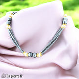 Collier Sautoir en Hématite (65 cm)