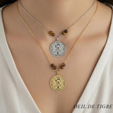 Collier Sceau de l’Archange Jophiel – Clarté, sagesse et harmonie intérieure