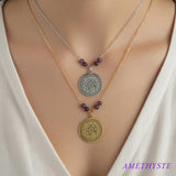 Collier Sceau des 7 Archanges – Protection, équilibre et harmonie spirituelle