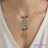 Collier Signe Astrologique Cancer — Intuition, émotions et protection