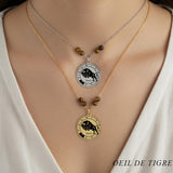 Collier Signe Astrologique Taureau — Stabilité, sensualité et persévérance