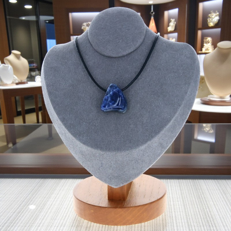 Collier en Sodalite bleue, bijou en pierre naturelle