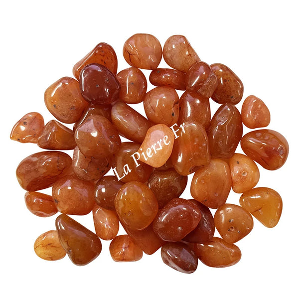 Cornaline pierre naturelle – orange feu et bienfaits en lithothérapie
