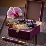 Bracelet 7 Chakras en pierre naturelle – perles pépites baroques