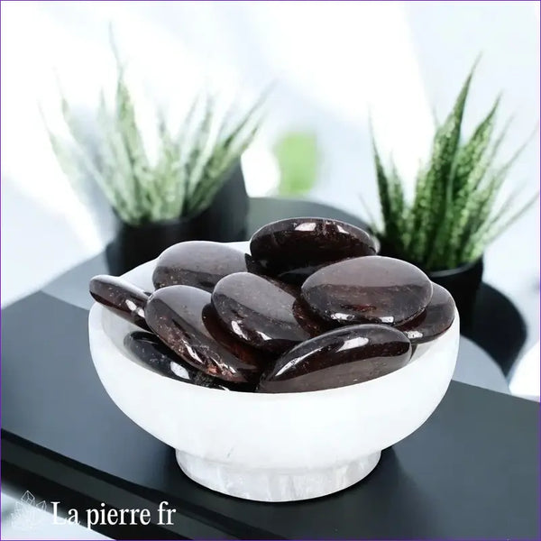 Grenat en galet plat - Pierre Contre la Fatigue
