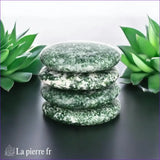Jade Impérial en galet plat - Pierre Naturelle d'Éloquence et de Sérénité