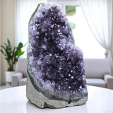 Géode d’Améthyste Naturelle d’Uruguay – 1,064 kg