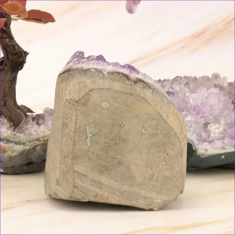 Géode Améthyste d'Uruguay de 564g - La Pierre FR