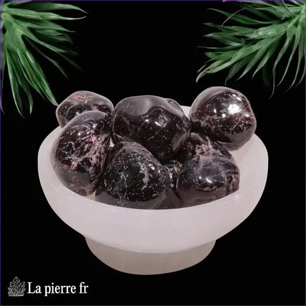 Grenat Rouge (Brésil/Madagascar) - Lot de 2 Pierres Roulées (2-3cm) minéraux