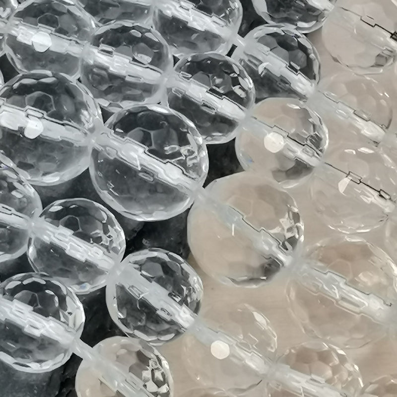 Perles naturelles de cristal de roche pour bijoux
