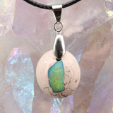 Pendentif Opale Verte du Mexique (Selva)