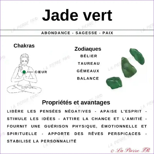 Jade Vert: Perles en pierre naturelle 6mm (Heishi) – Fil de 36cm perle