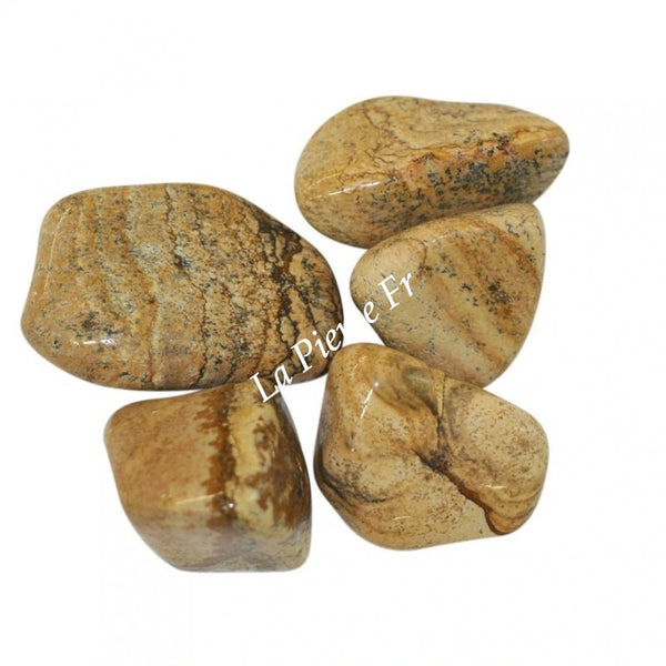 Jaspe paysage pierre naturelle – propriétés et bienfaits