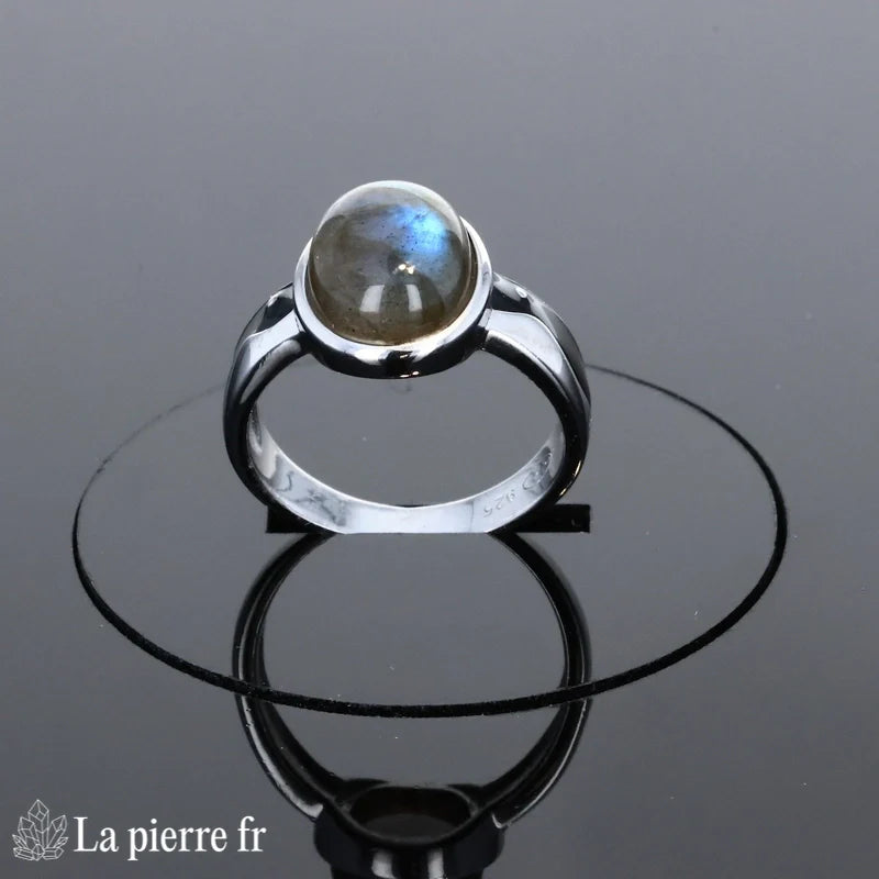 Bague femme bohème La Pierre Fr (Fresque Bohème) argent 925 émaillé