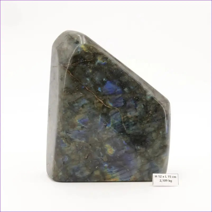 Labradorite 2,109Kg de Madagascar - La Pierre FR