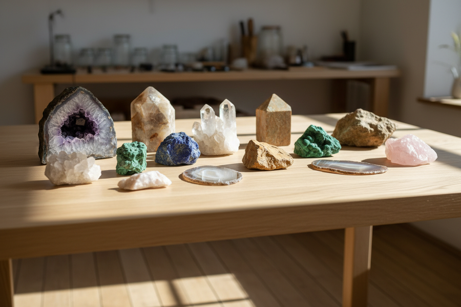 Sélection responsable de pierres naturelles brutes – sourcing éthique La Pierre FR