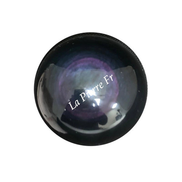 Obsidienne Œil Céleste pierre naturelle – propriétés et bienfaits