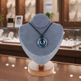 Pendentif en pierre Agate Indienne – forme donut 