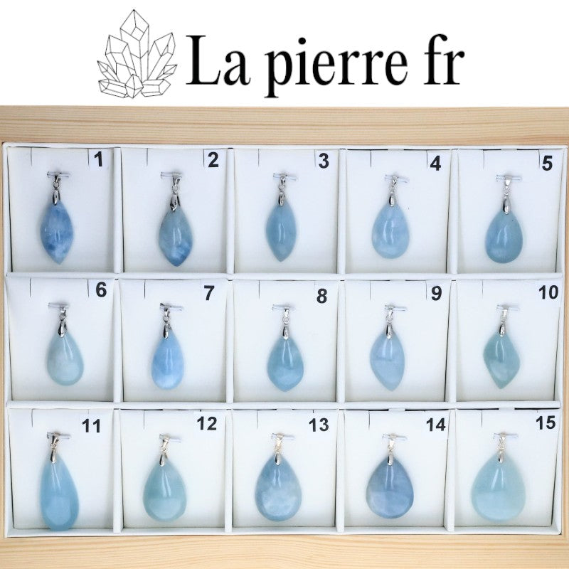 Bijou aigue marine pour la sérénité et la clarté