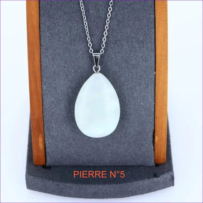Pendentif Amazonite| Pendentif pierre naturelle - La Pierre FR
