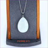 Pendentif Amazonite| Pendentif pierre naturelle - La Pierre FR