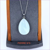 Pendentif Amazonite| Pendentif pierre naturelle - La Pierre FR