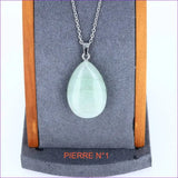 Pendentif Amazonite| Pendentif pierre naturelle - La Pierre FR