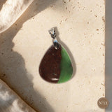 Pendentif Chrysoprase Pièce Unique, Sur Roche-Mère, Numéro au Choix