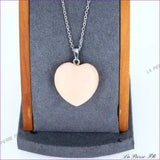 Pendentif AVENTURINE Rose | Pendentif cœur pierre naturelle - La Pierre FR