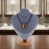 Pendentif goutte en pierre Cornaline 