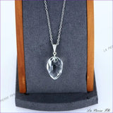 Pendentif Cristal de Roche facetté | Pendentif pierre naturelle - La Pierre FR