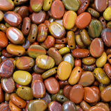 Pendentif Pierre Percée Jaspe Breschia 