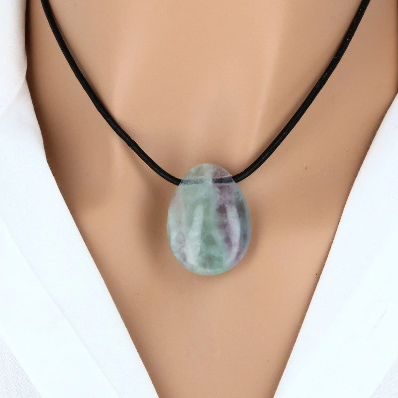 pendentif fluorine multi claire naturelle