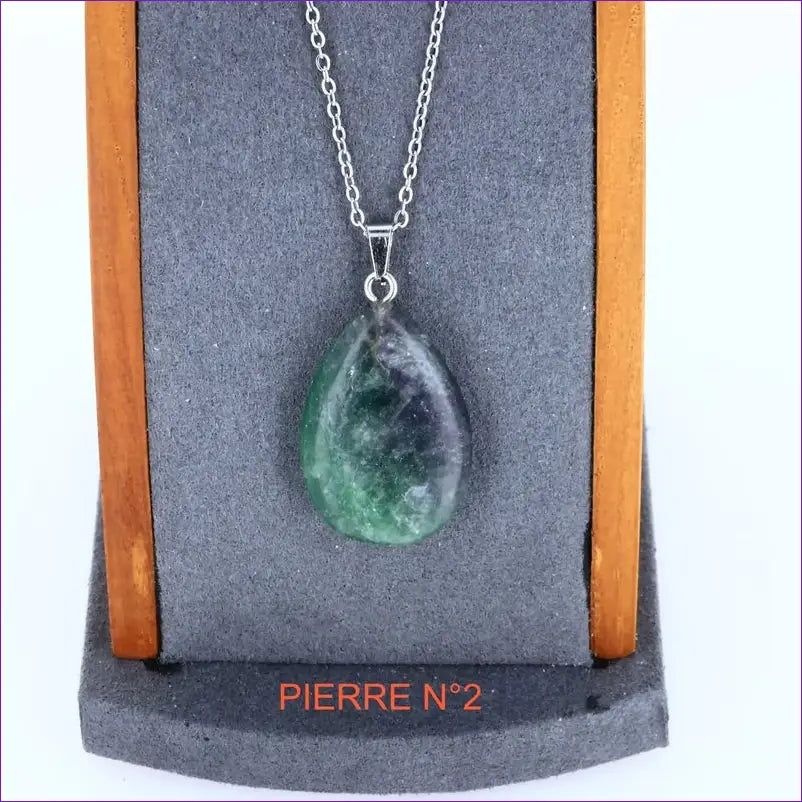 Pendentif Fluorite | Pendentif pierre naturelle - La Pierre FR