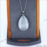 Pendentif Labradorite grise | Pendentif pierre naturelle - La Pierre FR