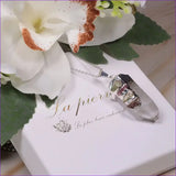 Pendentif Cristal de Roche et Tourmaline melon du Brésil - La Pierre FR
