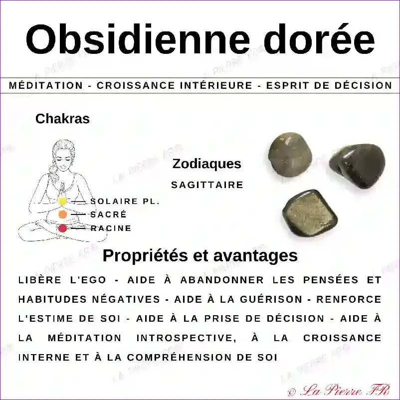 Pendentif Obsidienne Dorée Naturelle Forme Goutte pendentif obsidienne, obsidienne dorée