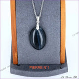 Pendentif œil de faucon Afrique - La Pierre FR