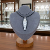 Pendentif en Fossile Orthoceras 