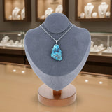 Pendentif Pierre Brute Chrysocolle 